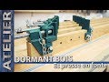 Serre joint dormant en bois avec presse en fonte. 👌