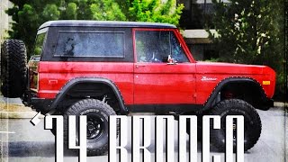 1974 Ford Bronco Red