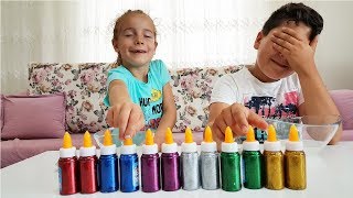 3 Colors Of Glue Slime Challenge! Best Slimes Edition