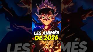 Les Animés Qui Sortent En 2026