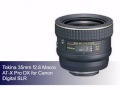 Tokina 35mm f2.8 Macro AT-X Pro DX for Canon Digital SLR