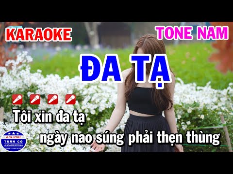 Karaoke Đa Tạ Tone Nam Nhạc Sống Rumba