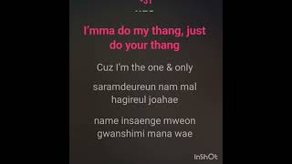 Wannabe-ITZY(Lyrics)❤️🌹