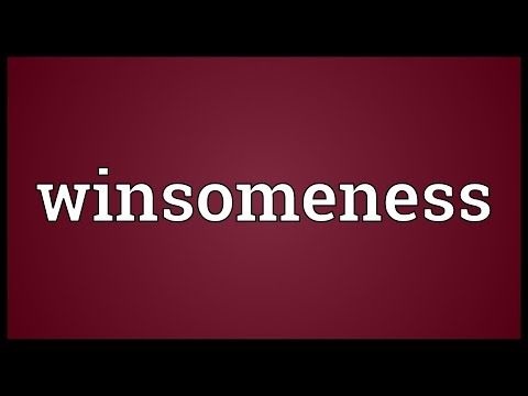 Header of winsomeness