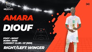 Amara Diouf 2022 2023 Part 1 Amazing Skills & Goal Skills - Winger At Tournoi Ufoa A U17 Hd