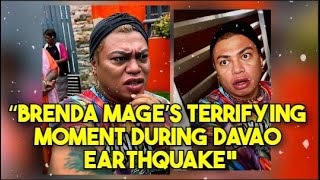 Brenda Mage Terrified Reaction Caught On Camera During Davao Earthquake