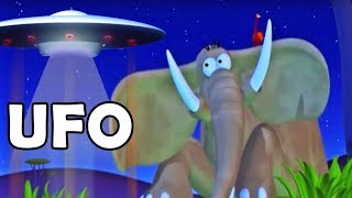 Gazoon : UFO - अज्ञात फ्लाइंग ऑब्जेक्ट | Animal Cartoon Shows For Kids | Funny Videos