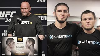 Дана Уайт об отмене боя Хабиб vs. Тони, Ислам и Умар не выступят на UFC 249, турнир UFC под угрозой