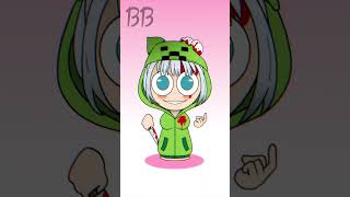 Sprunki Oc Creepy Creeper Girl Phase 4