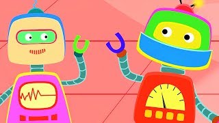 Robotlar Ile Dans Et Eğlen Alkışla - Dünya Çocuk Şarkıları