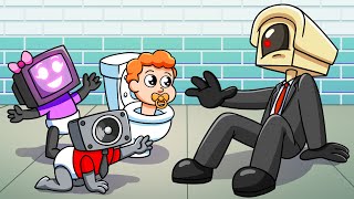 Skibidi Toilet, But Everyones A Baby? Cartoon Animation
