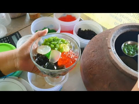 ES CAMPUR SEJAK 1998 - KOMBINASI JELLY, CINCAU, CENDOL DAN KOLANG KALING