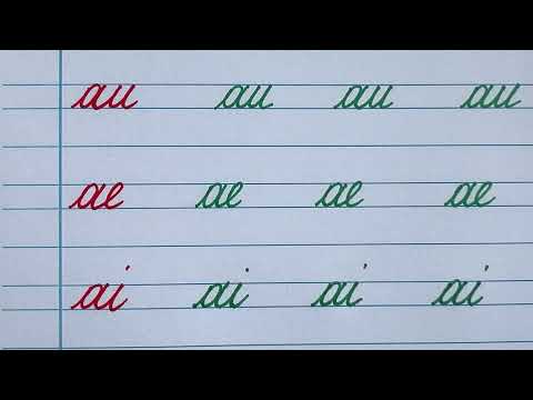 Beautiful Handwriting Practice I Calligraphy I English