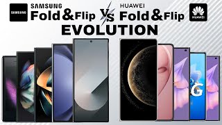 Evolution Of Galaxy Foldables Vs Huawei Foldables