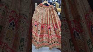 Pure Banarasi Silk Lehenga Choli Design