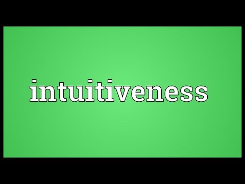 Header of intuitiveness