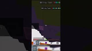 When Your Last Resort Is To Clutch Up Hive Skywars Minecraft Bedrock