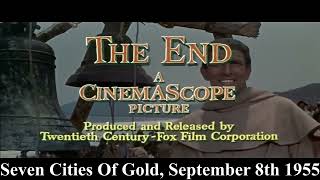 20Th Century Fox Cinemascope Outros Of The 1950S 1953 - 1960, Part 1 1953 - 1957