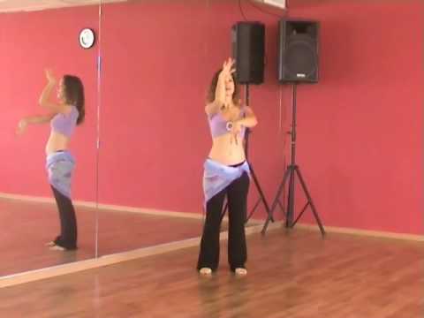 Belly Dance Lesson #1 - BellyDanceBoulevard.com dancing lessons
