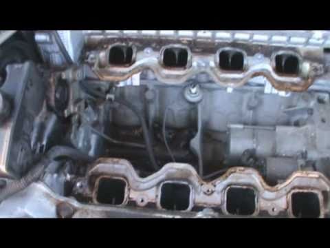 Starter removal and replacement on a Northstar engine - YouTube