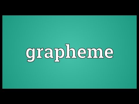 Header of grapheme