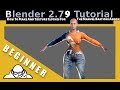 How To Make And Texture Clothes For The Manuel Bastioni add on in Blender 2.79