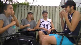 Water Spit Challenge Meg & Lex