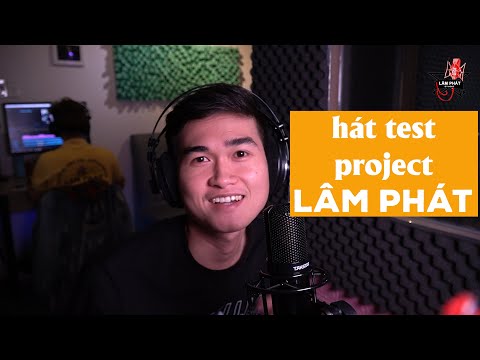 HÁT TEST PROJECT STUDIO ONE LÂM PHÁT STUDIO SETUP - 090.110.9919