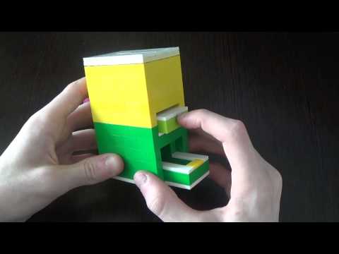 Как сделать мини конфетный аппарат из лего