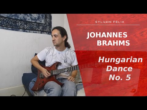 Brahms Rock Metal Fusion: Hungarian dance No 5 Guitar