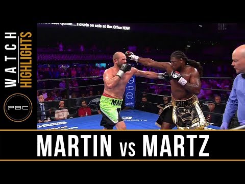Martin vs Martz HIGHLIGHTS: July 13, 2019 - PBC on FS1