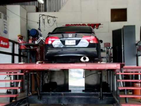 Honda Civic SI 2008 sedan dyno Precision auto canada