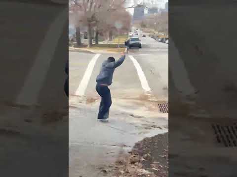 One pebble and he's done  #pizzaskateboards #skateboarding