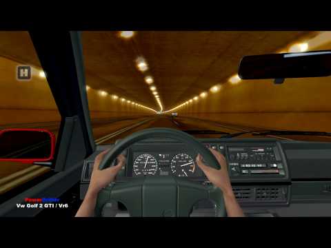 Test Drive Unlimited Vw Golf 2 GTI VR6 Tunnel Fun HD