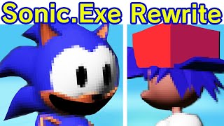 FNF Sonic.exe 360° Rewrite 3D Animated Chase POV. 