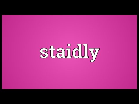 Header of staidly
