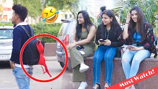 Bra Prank in Public😂 || epic Reactions ||T Rajnish Prank