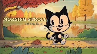 Morning Walk Jazz With Felix The Cat Uplifting Coffee Vibes