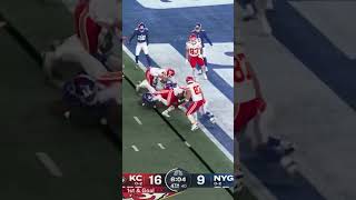 Kareem Hunt Powers Through The Goal Line Td