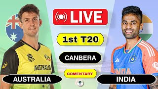 Live: India vs Australia, 1st T20I