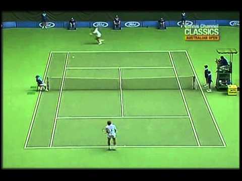 全豪オープン 1991 決勝戦（ファイナル）　 ベッカー vs レンドル ハイライト 2／3