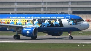 Watching Airplanes at Brussels Airport, the heart of Europe | Amazing Traffic!