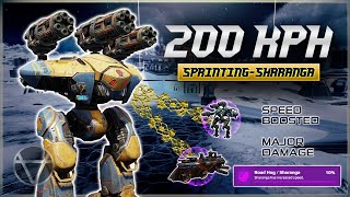 Sharanga Sprints At 200 Kph Insane An Gameplay War Robots