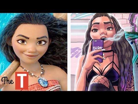 10 Disney Princesses Reimagined As Modern Day Bad Girls 10 Disney Princesses Reimagined As Modern Day Bad Girls