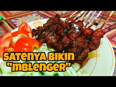 Brutal !! Sate Kambing Disini Potongan Dagingnya Gede Banget Tapi Super Empuk !!