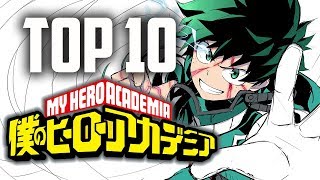 TOP 10 PERSONNAGES MY HERO ACADEMIA