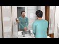How to use a catheter for men while standing – using SpeediCath® Soft
