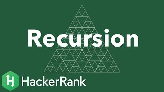 Algorithms: Recursion Algorithms: Recursion