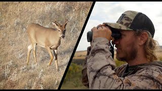 CLOSING in on PUB BUCKS! | WHITETAIL BUCK CHASING MULE DEER DOES! | South Dakota