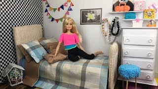 Barbieler İçin Yatak Yapımı || Minişler Cupcake Tv Kendin Yap